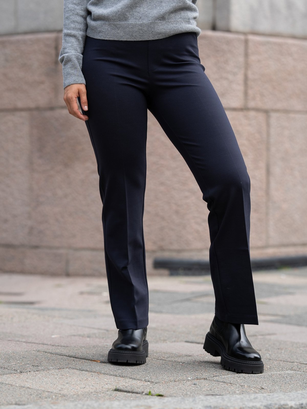 Part Two Ponta Pant Dark Navy