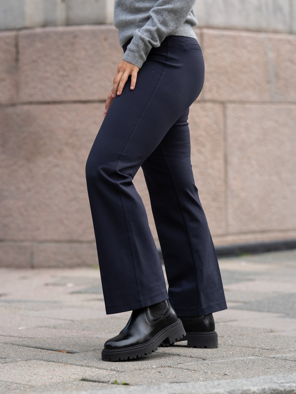 Part Two Ponta Pant Dark Navy