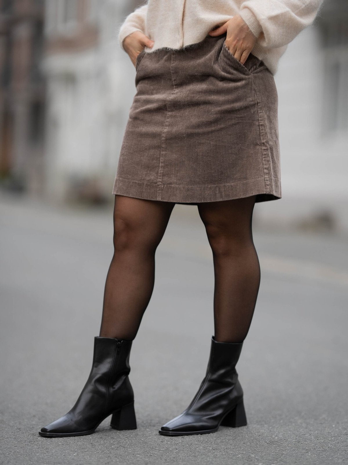 Part Two Ling Skirt Walnut