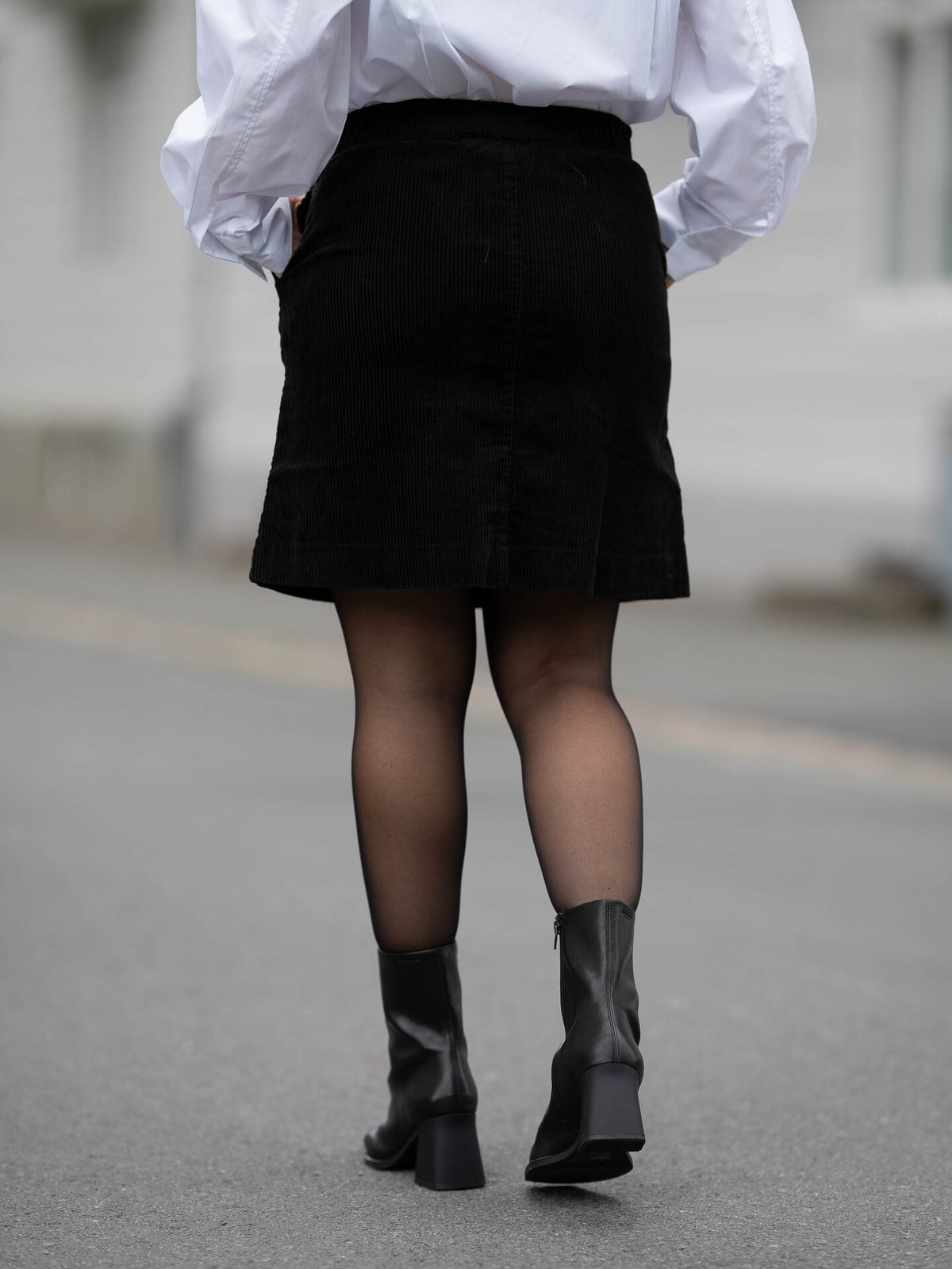 Part Two Ling Skirt Black