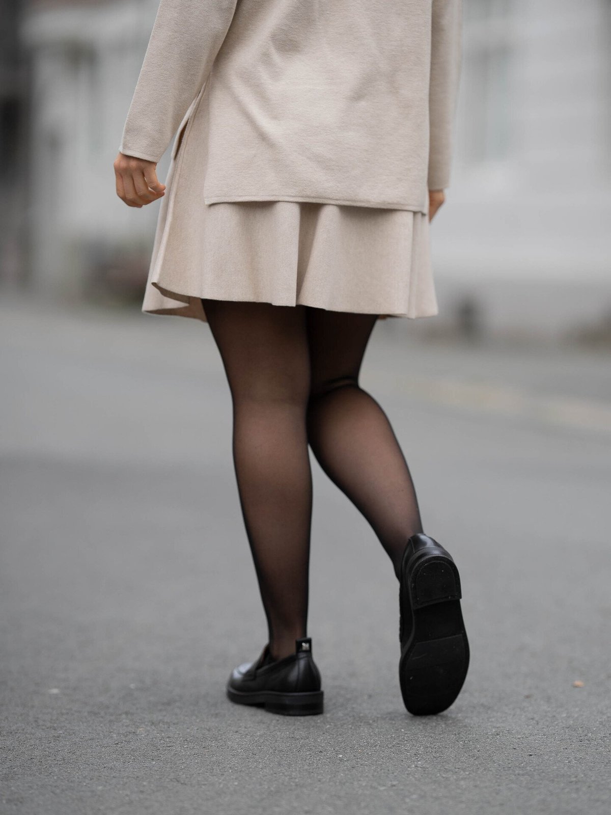 Part Two Vikes Skirt Whitecap Grey