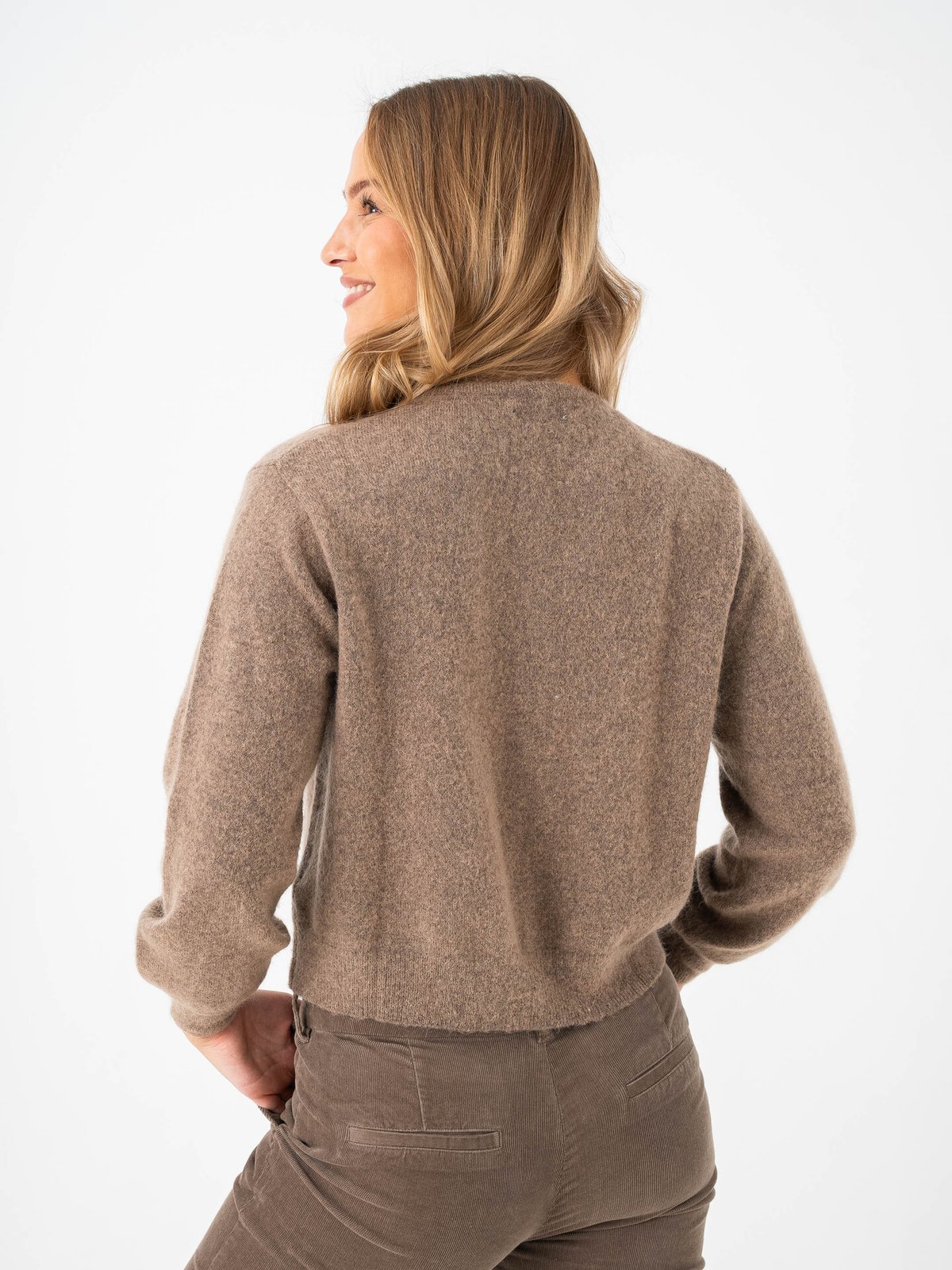 Part Two Ninell Cardigan Walnut