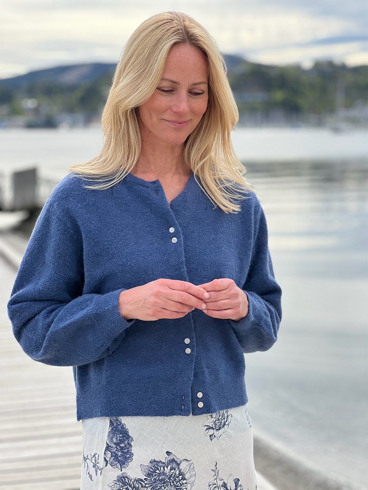 Part Two Ninell Cardigan Blå