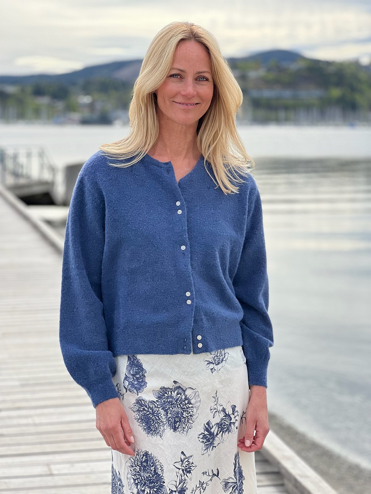 Part Two Ninell Cardigan Blå