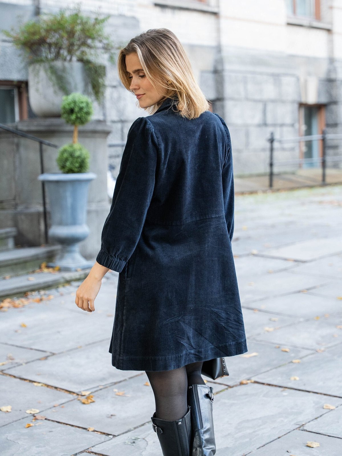 Part Two Eyvor Dress Dark Navy