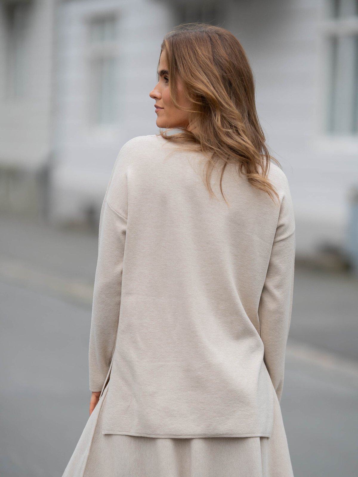 Part Two Klarra Pullover Whitecap Grey