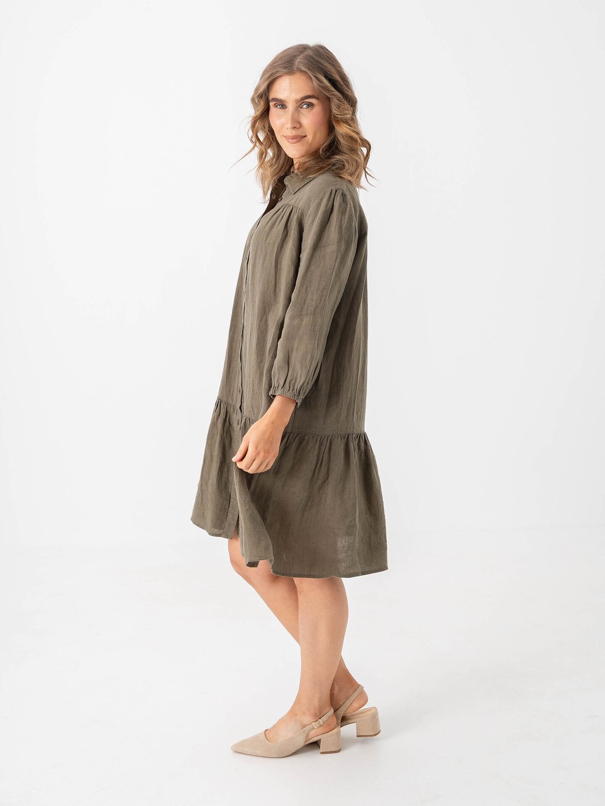 Part Two Nynja Dress Grønn