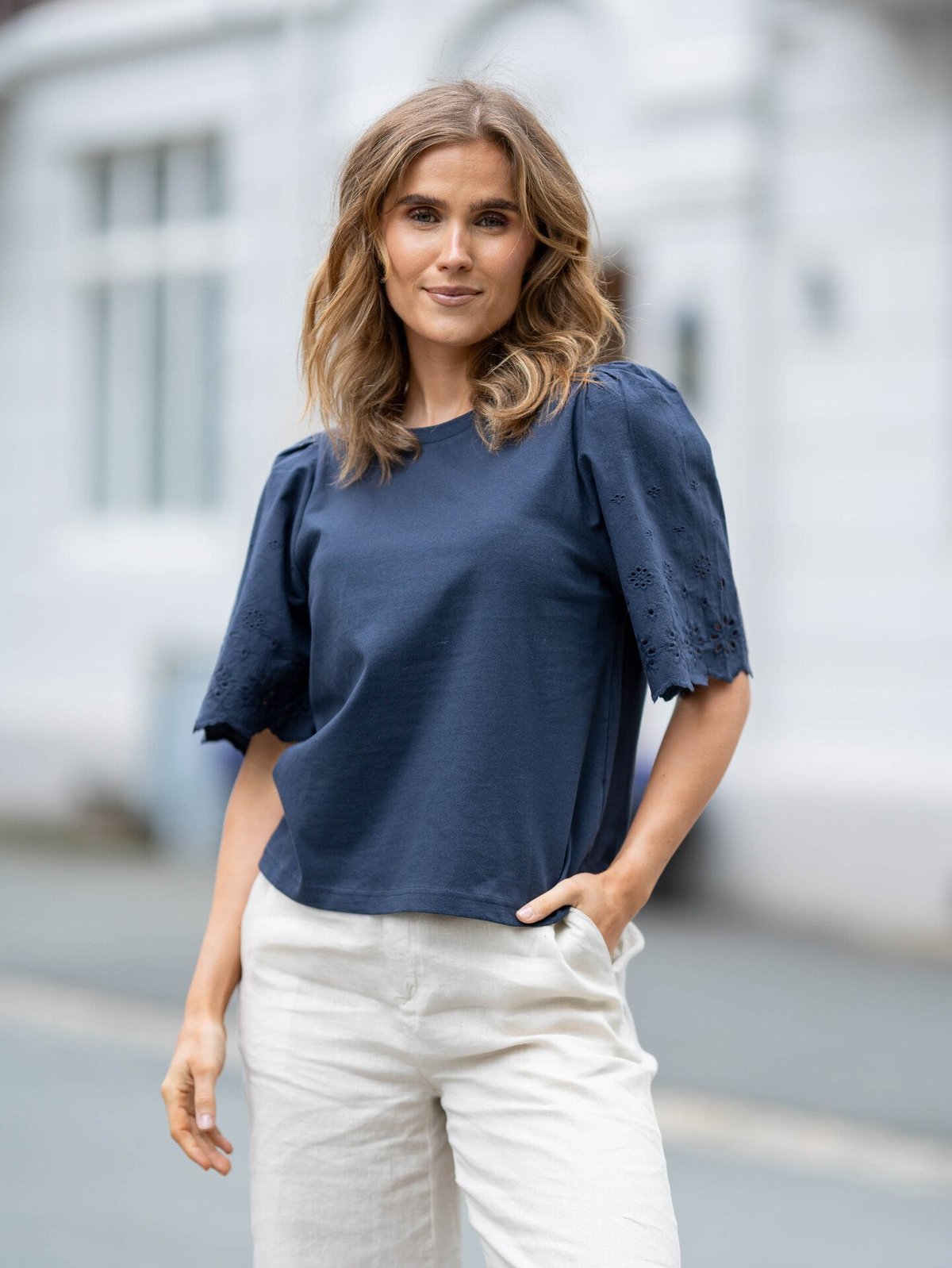 Part Two Nahlua T-shirt Blå