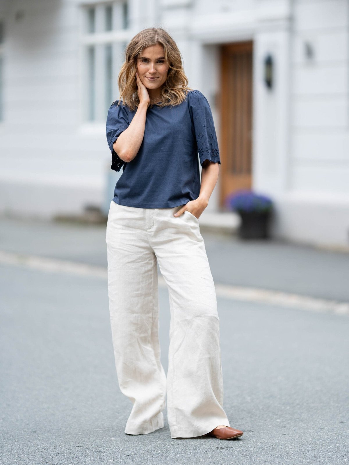 Part Two Nahlua T-shirt Blå