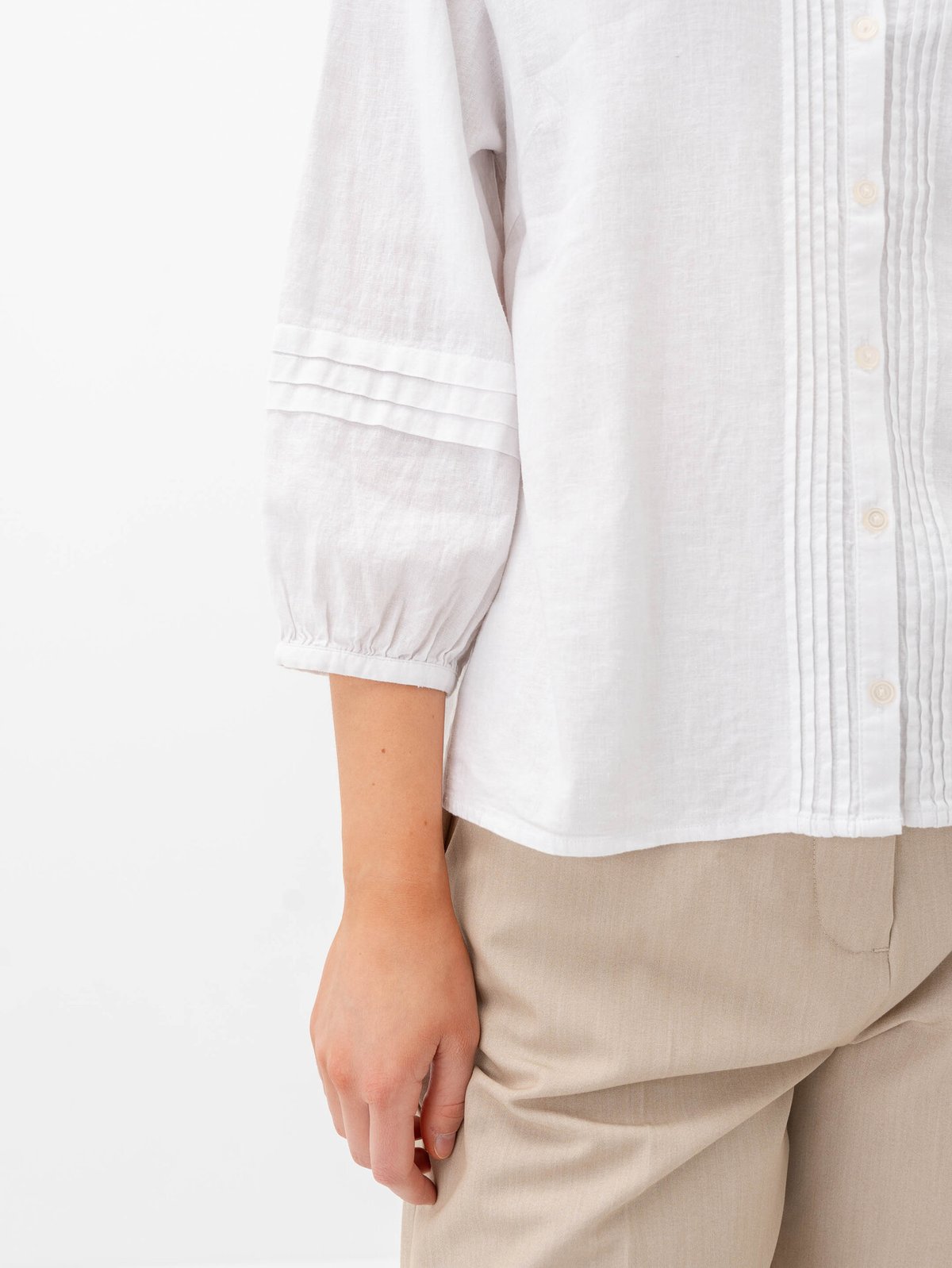 Part Two Nastja Shirt White