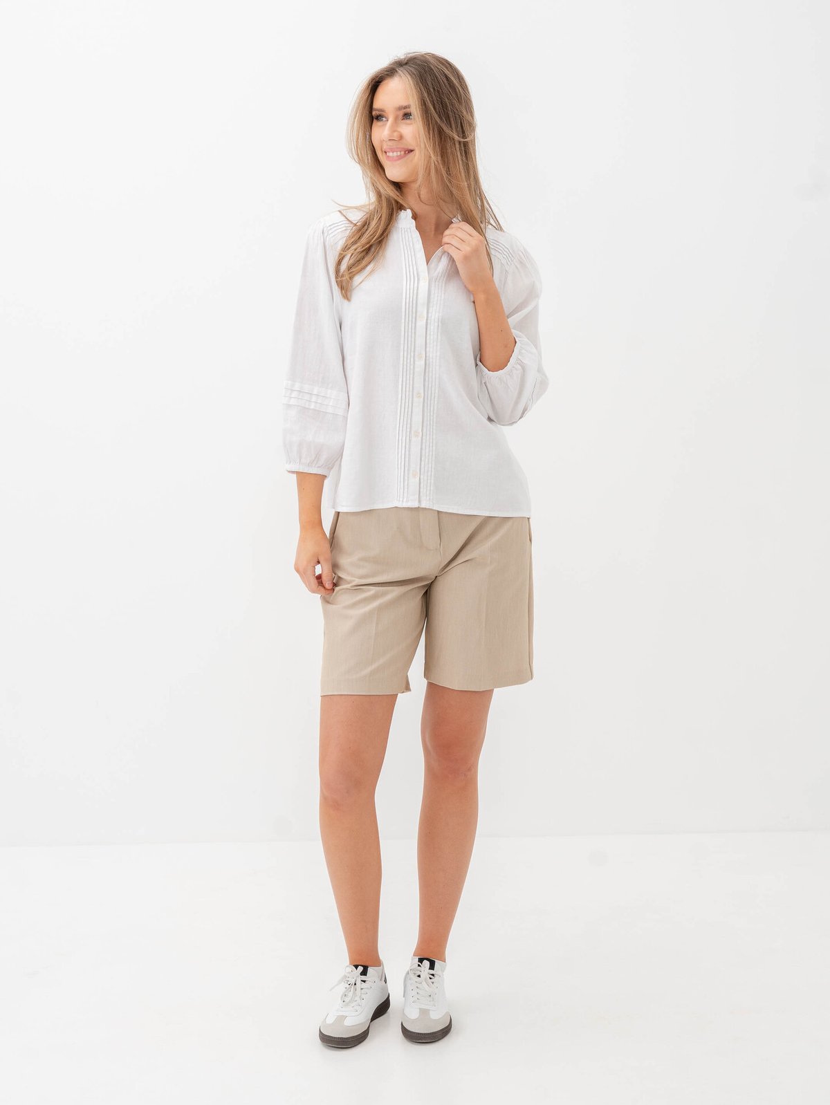 Part Two Nastja Shirt White