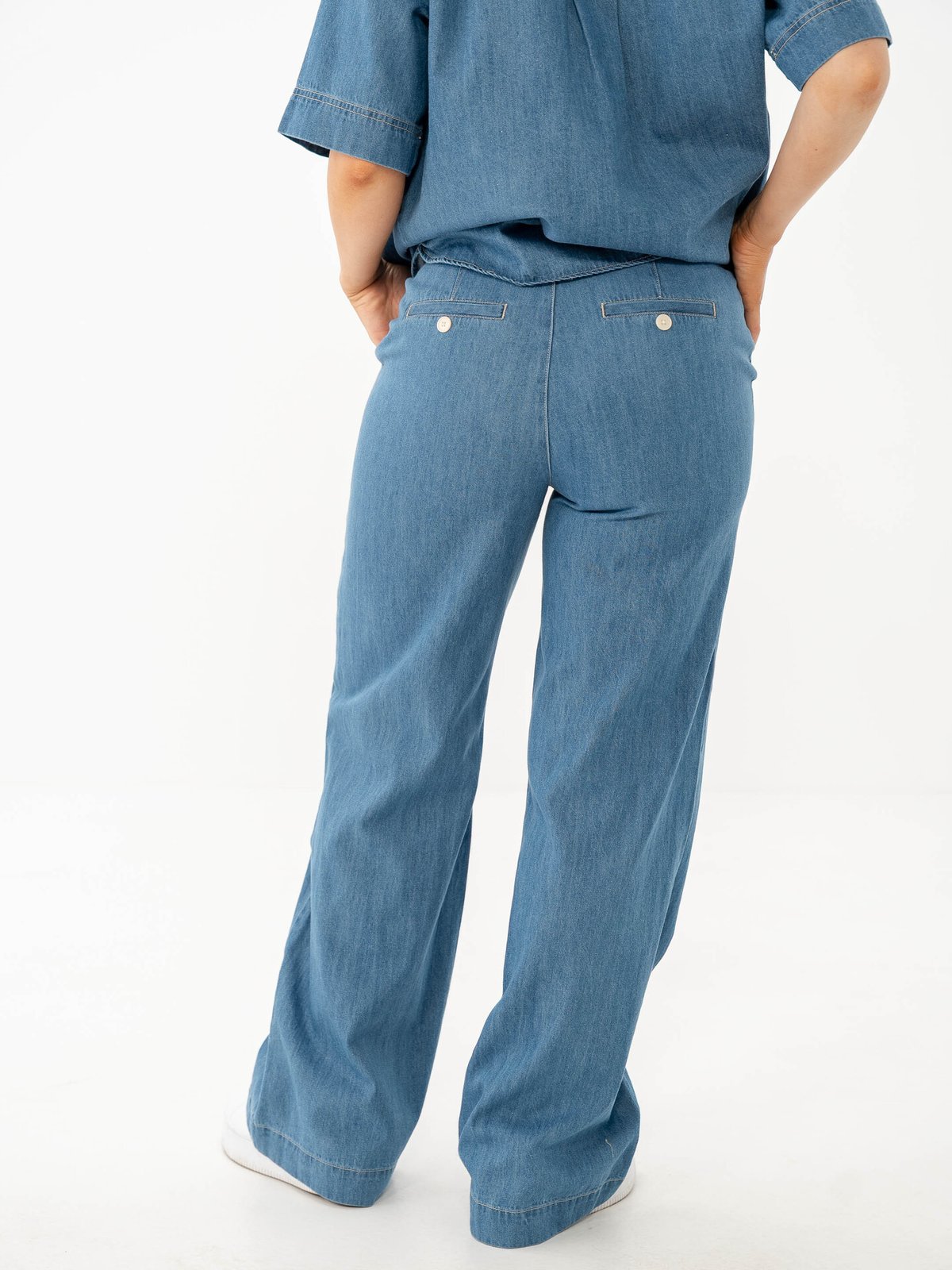 Part Two Coralie Pant Medium Blue Denim