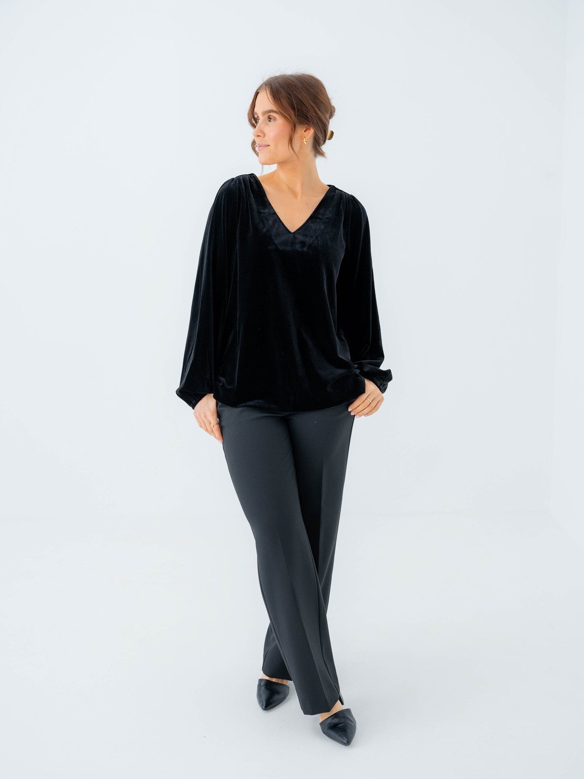 Part Two Madis Blouse Black