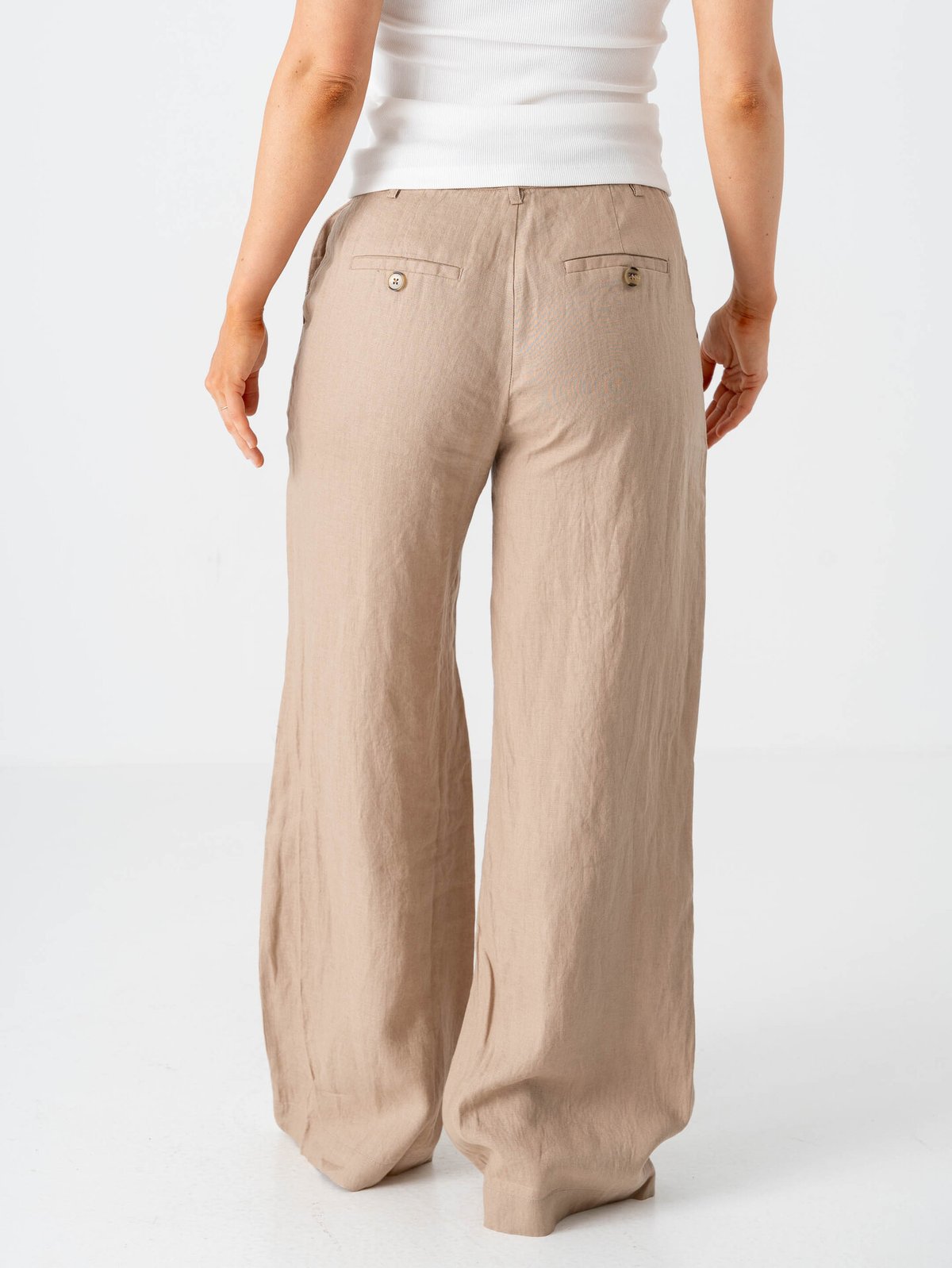 Part Two Ninnes Pant Silver Mink
