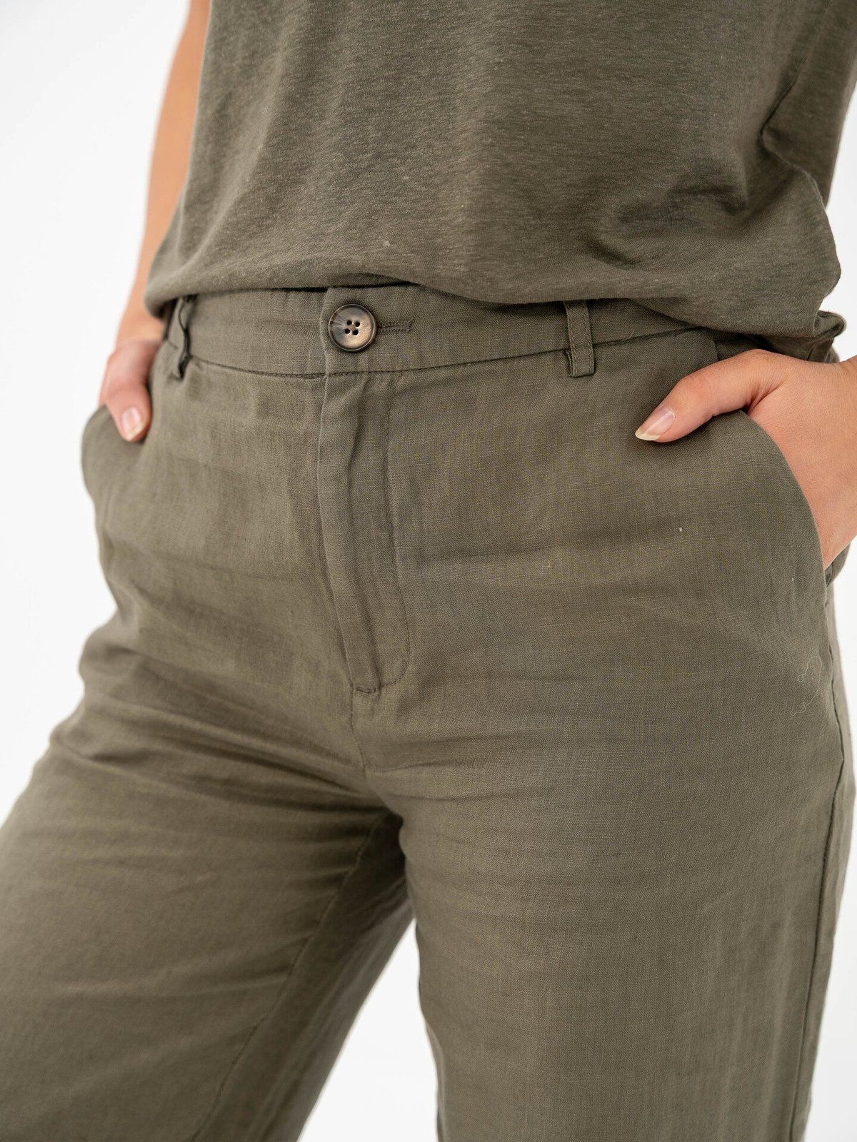 Part Two Ninnes Pant Grønn