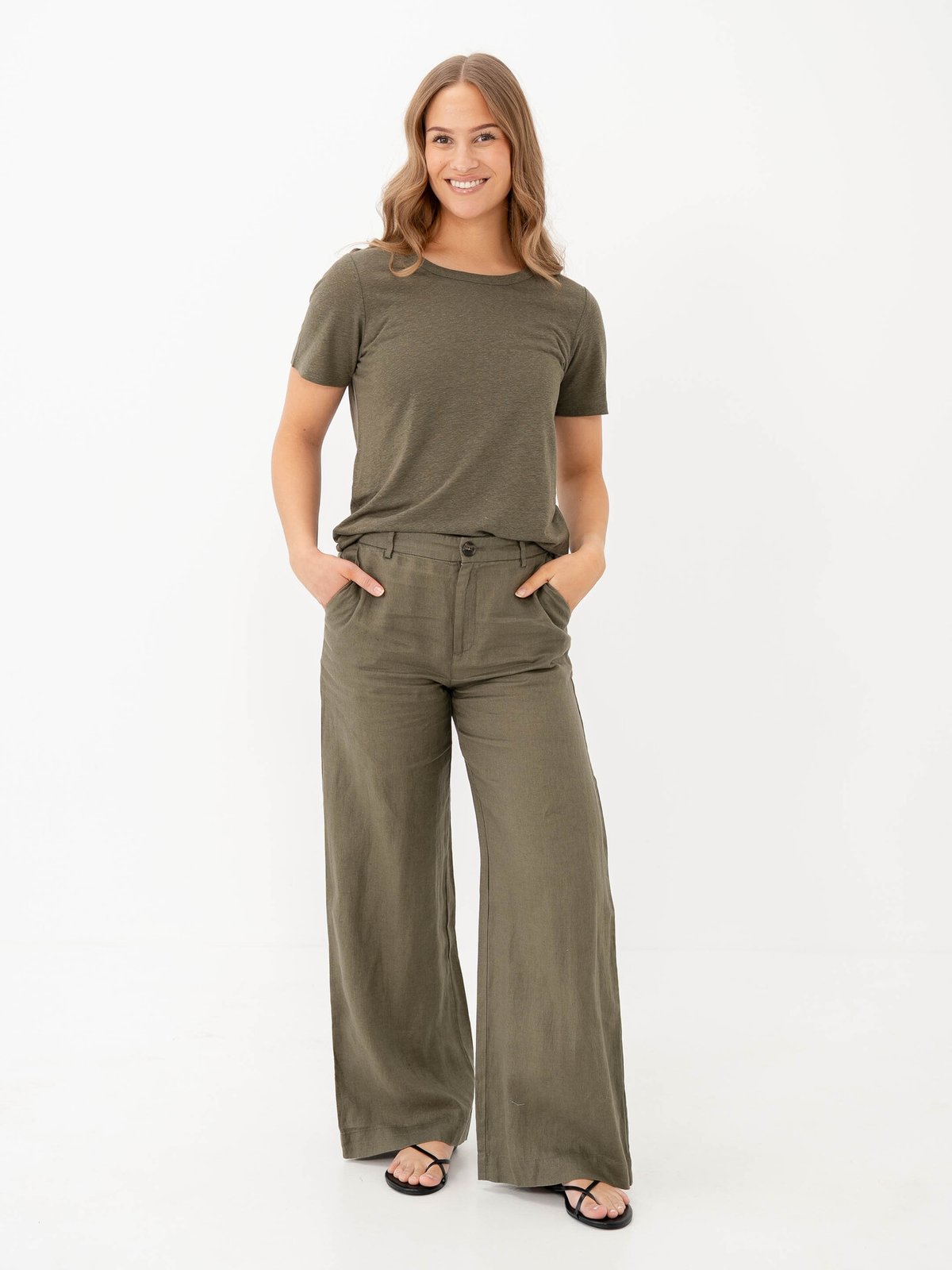 Part Two Ninnes Pant Grønn