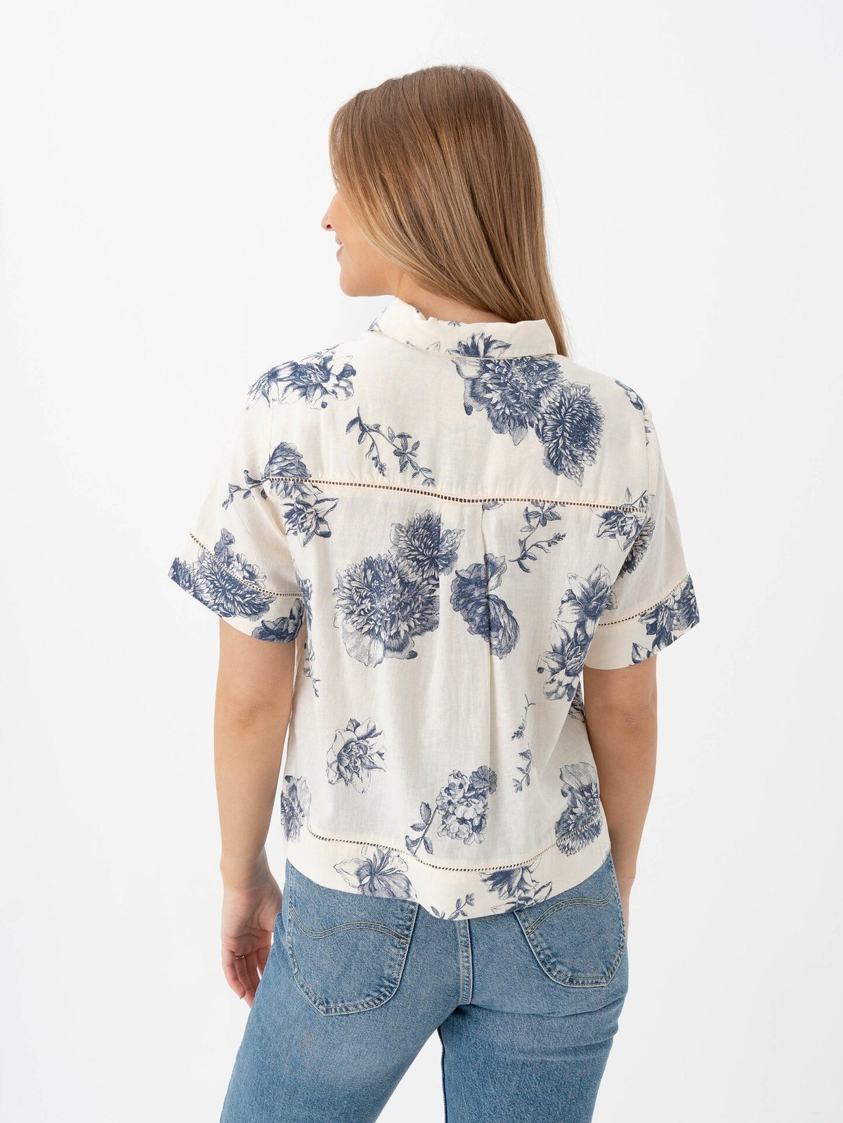 Part Two Rebitta Shirt Oceana Stunning Flower Print