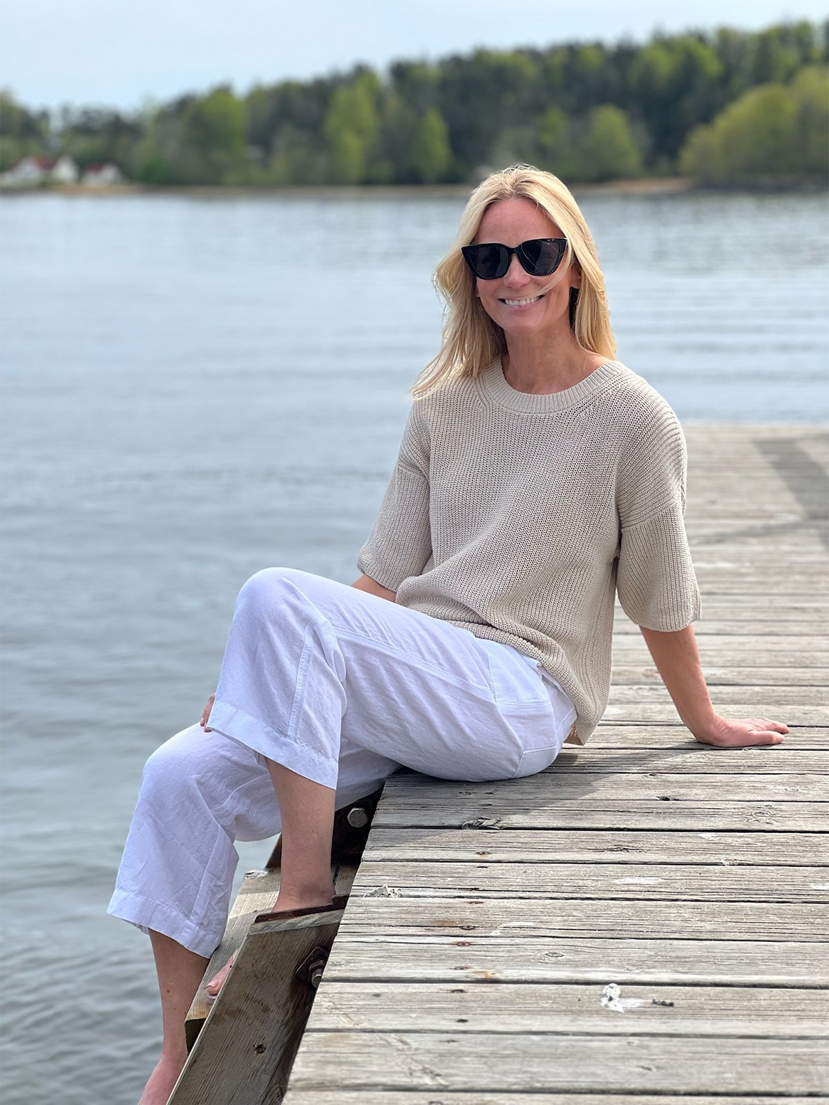 Part Two Reiko Pullover Beige