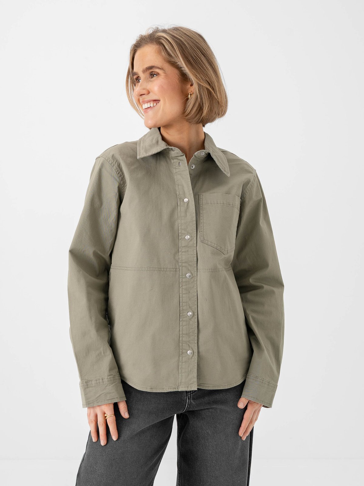 Part Two Nayla Shirt Vetiver