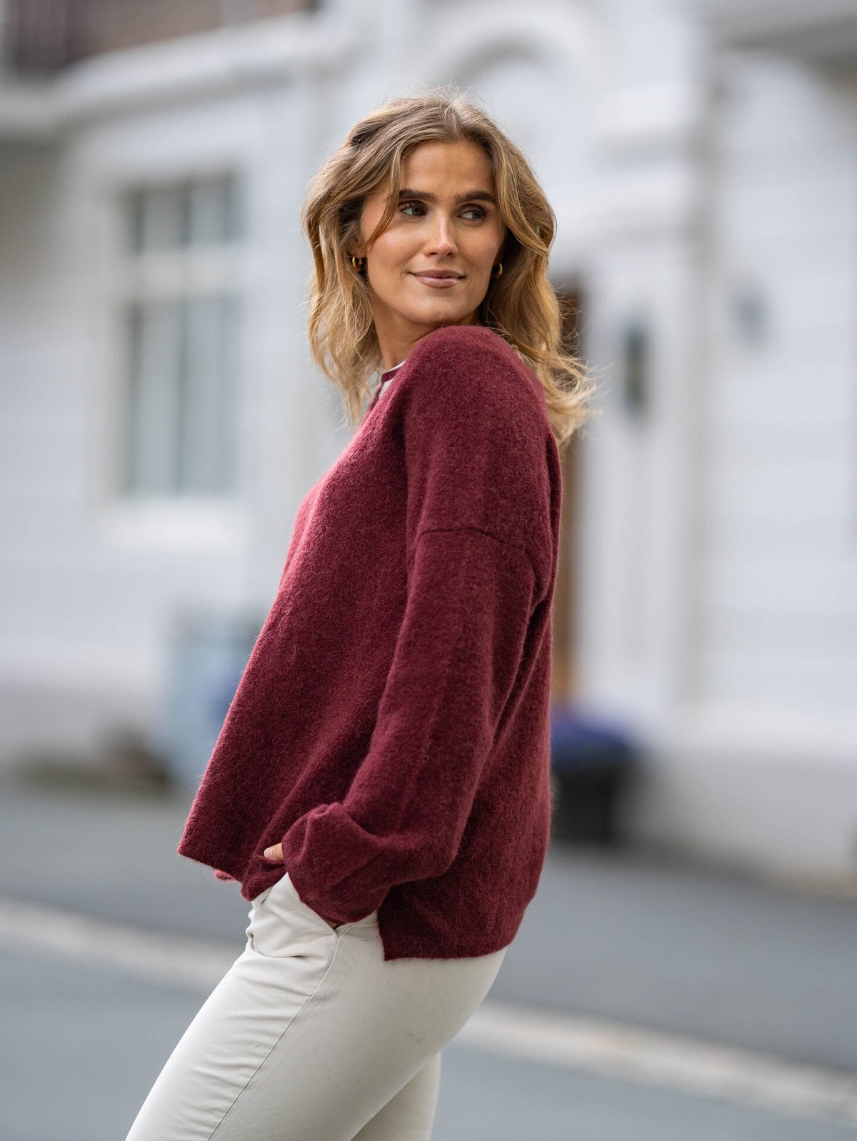 Part Two Titina Pullover Tawny Port