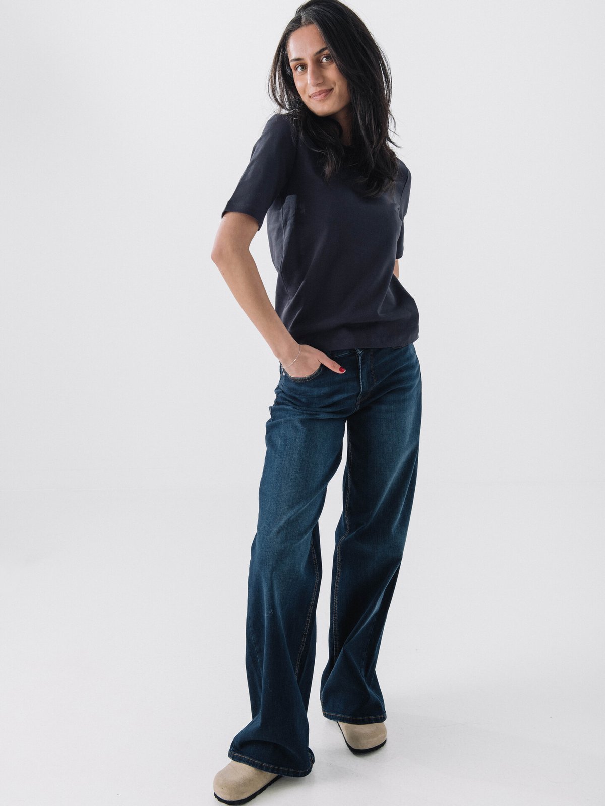 Part Two Ratana T-Shirt Darn Navy