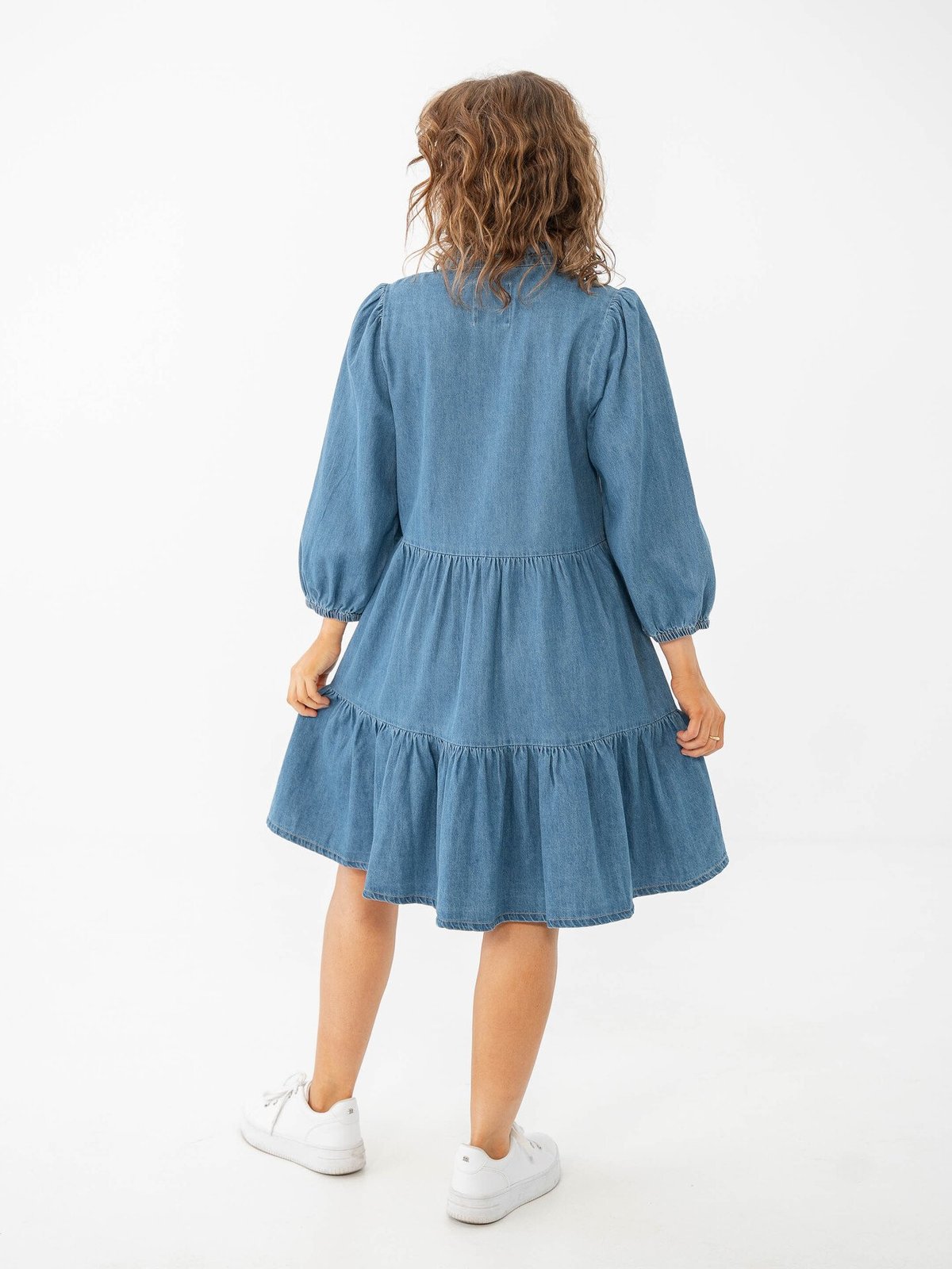 Part Two Viggasi Dress Medium Blue Denim