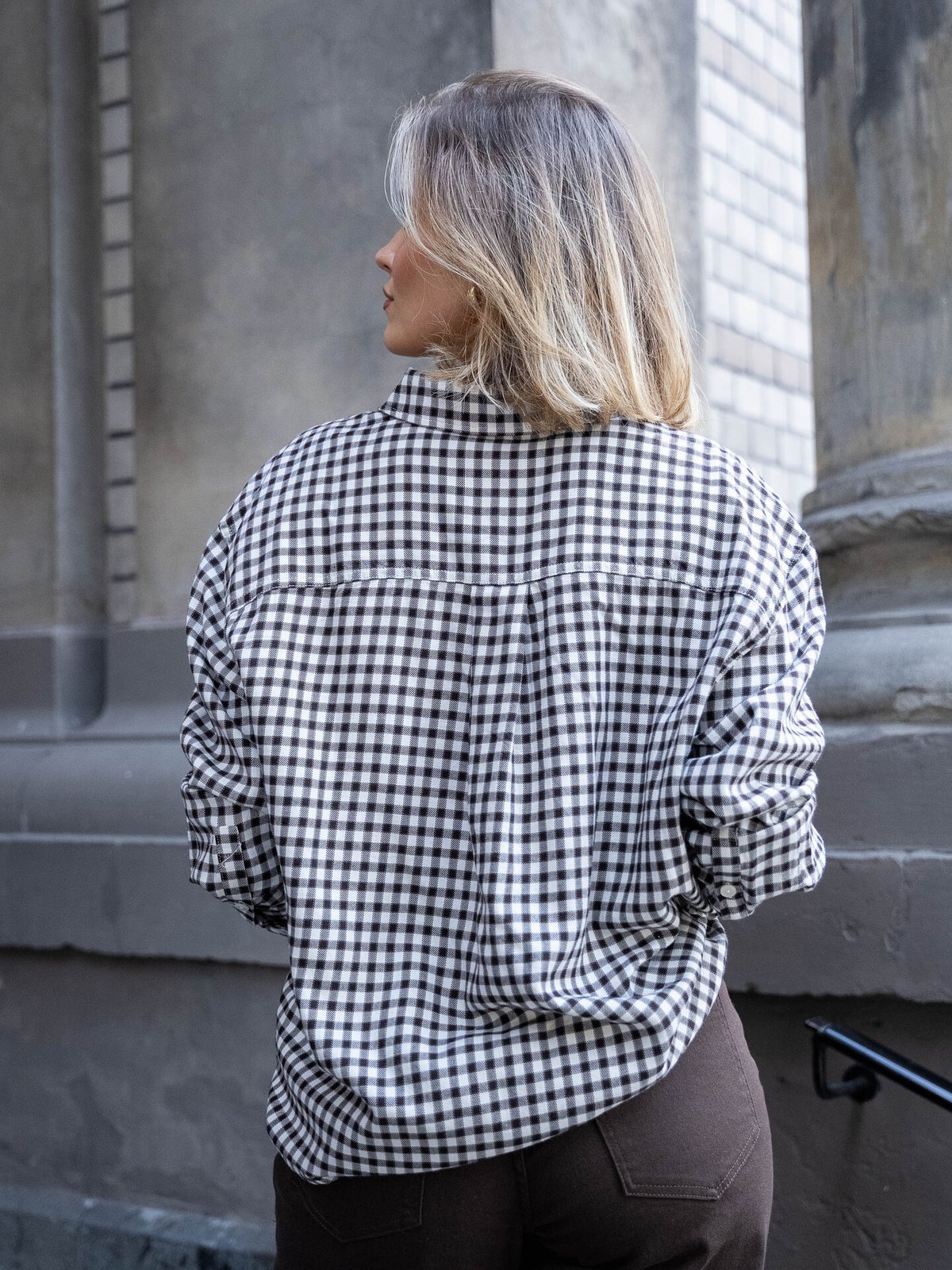 Part Two Samea Shirt Garnache Mini Check