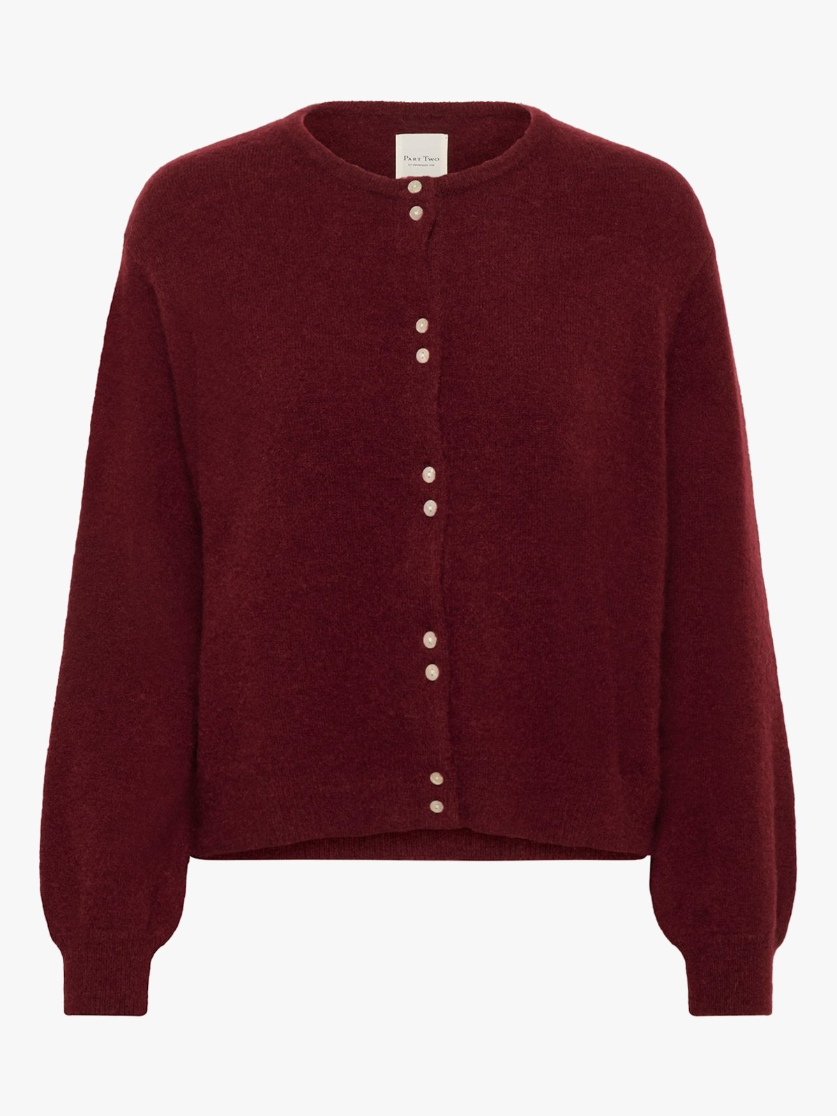 Part Two Ninell Cardigan Tawny Port