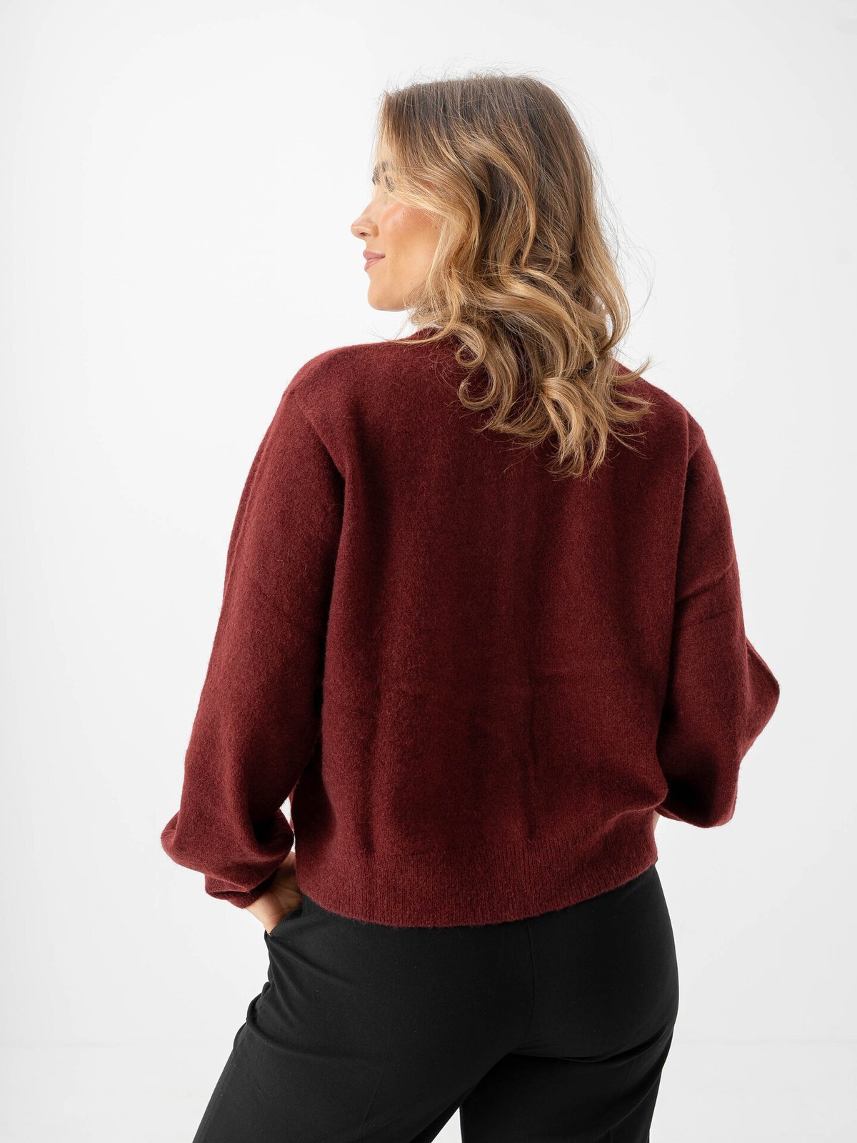 Part Two Ninell Cardigan Tawny Port