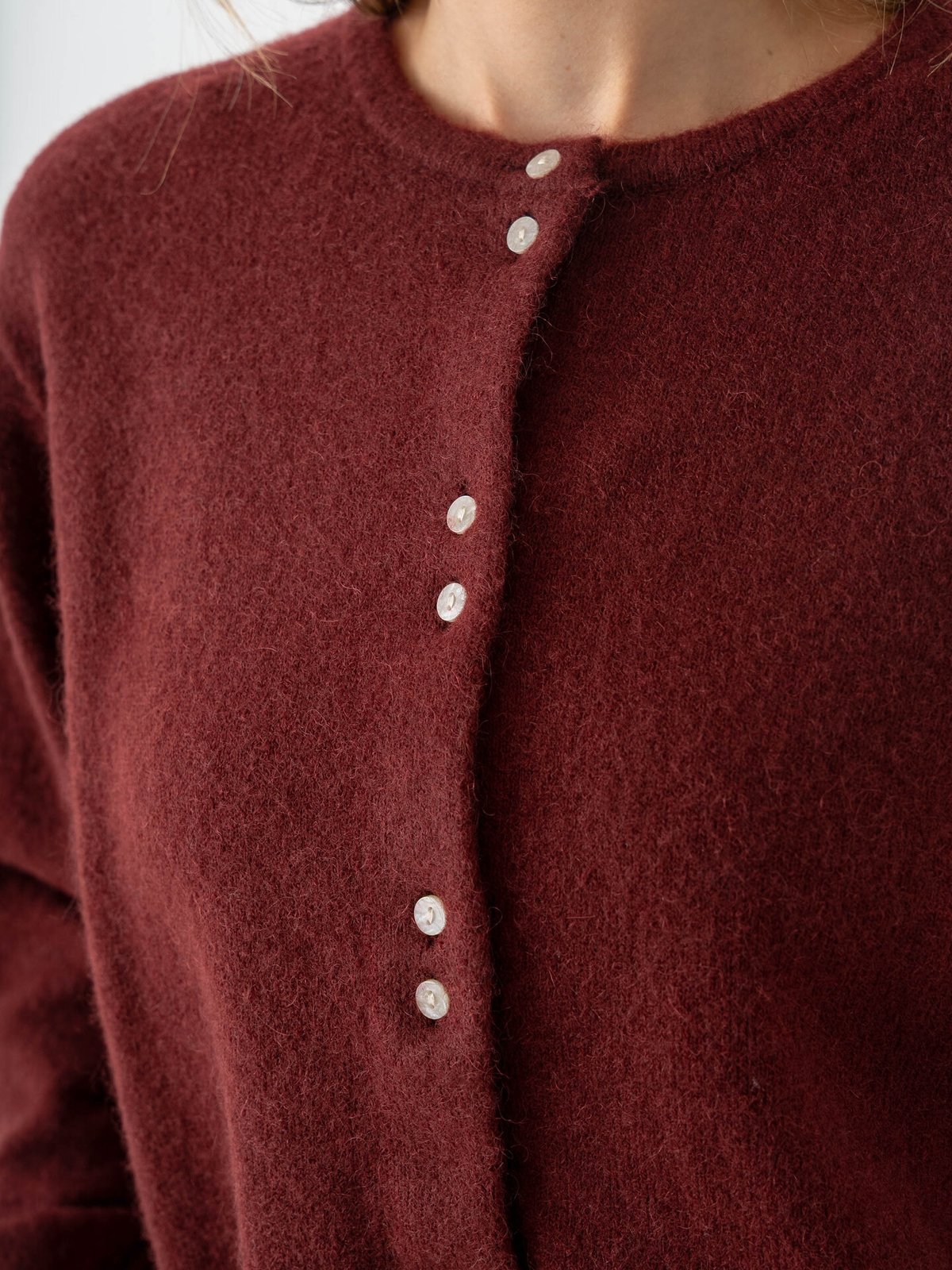 Part Two Ninell Cardigan Tawny Port