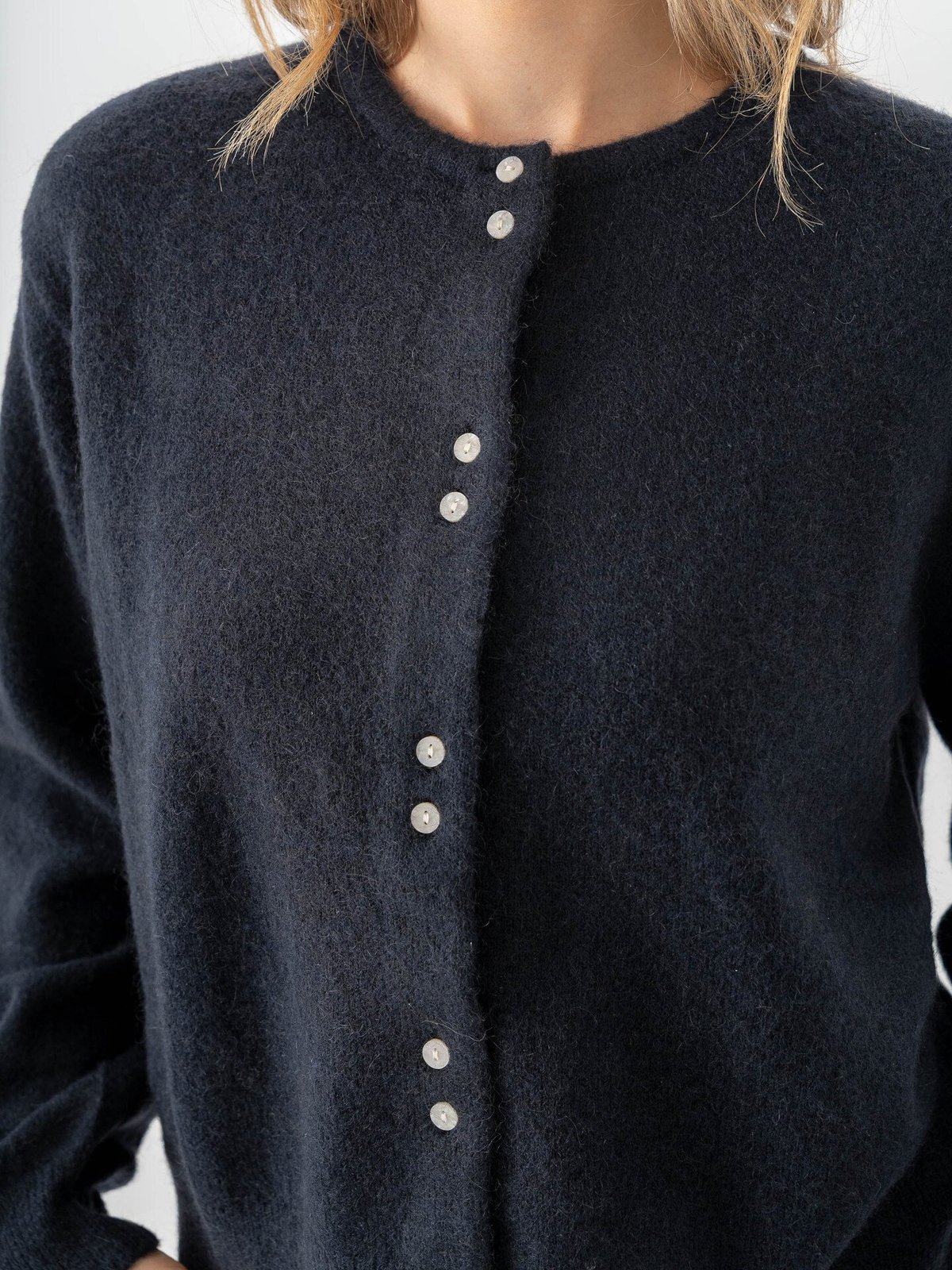 Part Two Ninell Cardigan Dark Navy