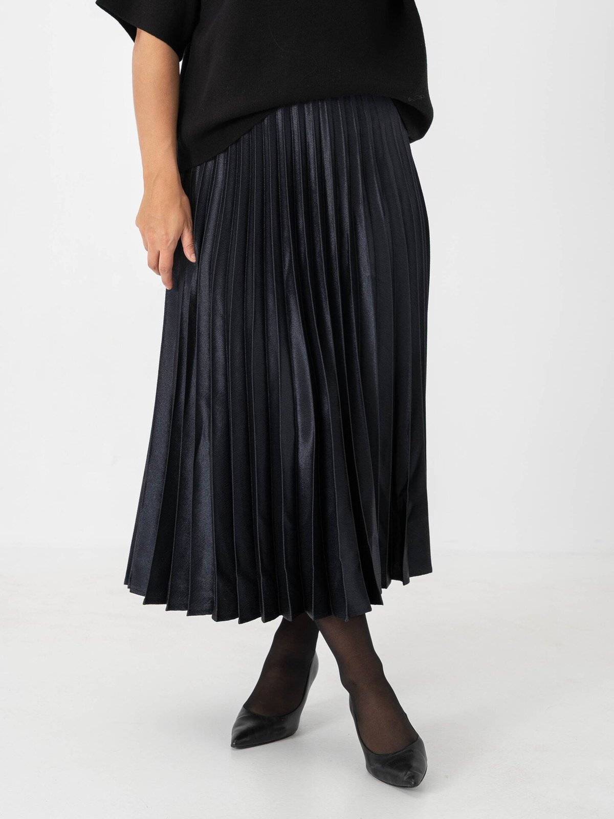 Part Two Violetta Skirt Dark Navy