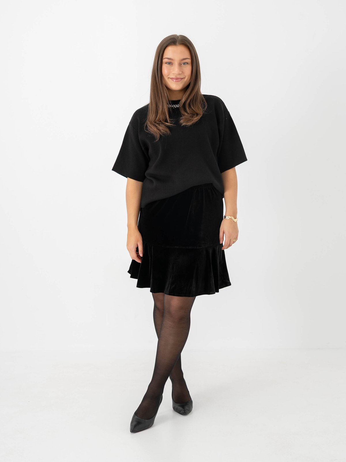 Part Two Vania Skirt Black