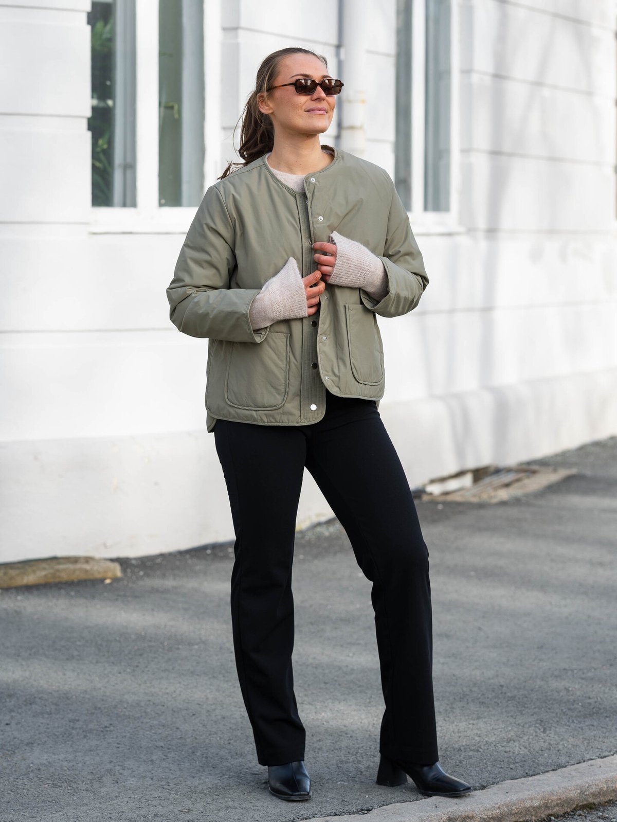 Part Two Yamina Jacket Vetiver