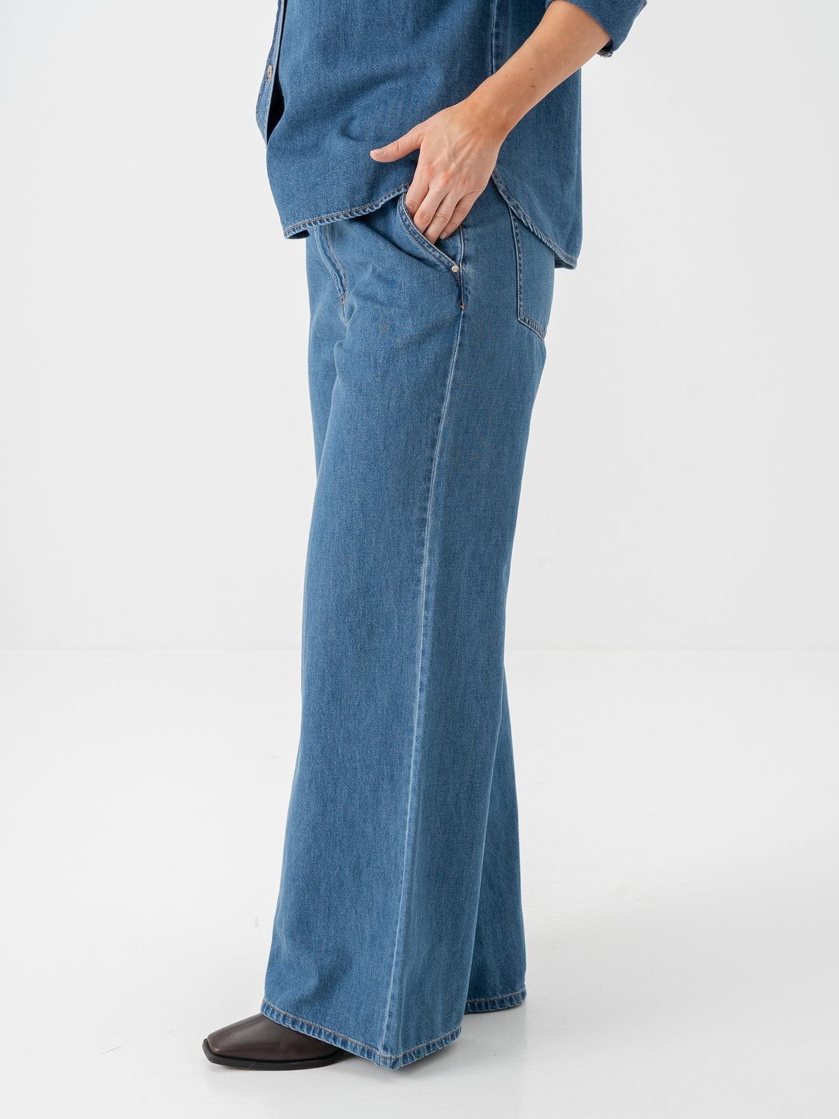 Part Two Safinas Pant Medium Blue Denim
