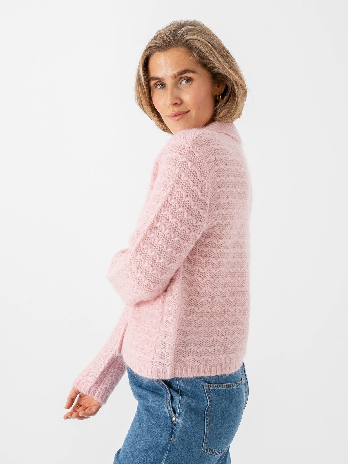 Part Two Zora Pullover Orchid Smoke Melange