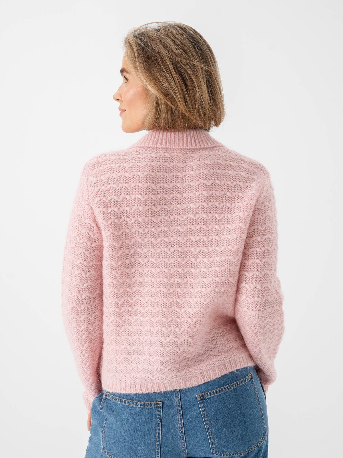 Part Two Zora Pullover Orchid Smoke Melange