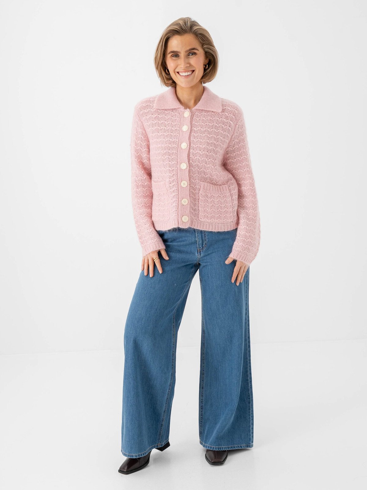 Part Two Zora Pullover Orchid Smoke Melange