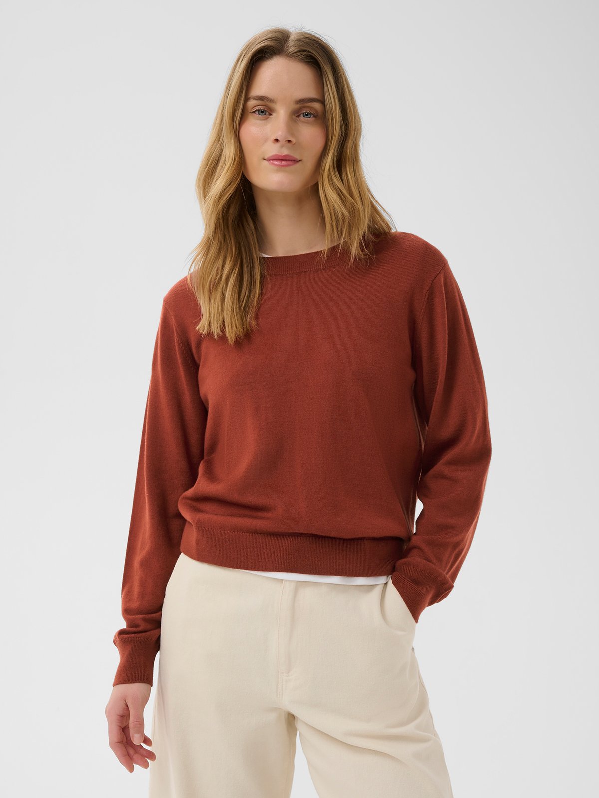 Part Two Yona Pullover Roasted Russet