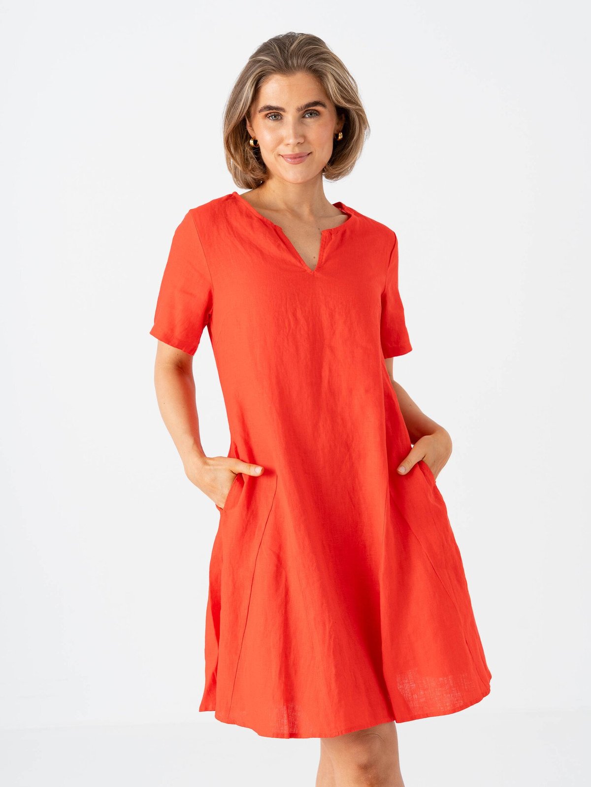 Part Two Aminasa Dress Poppy Red