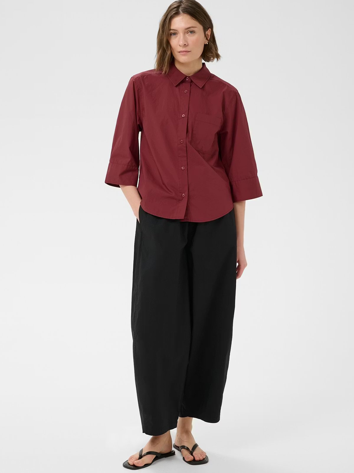 Part Two Botilla PW Shirt Burnt Russet / Red