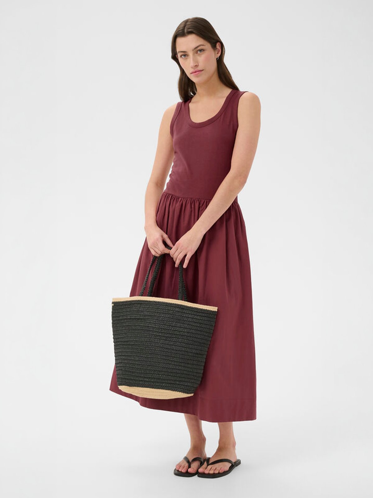 Part Two Bodhi PW Dress Burnt Russet