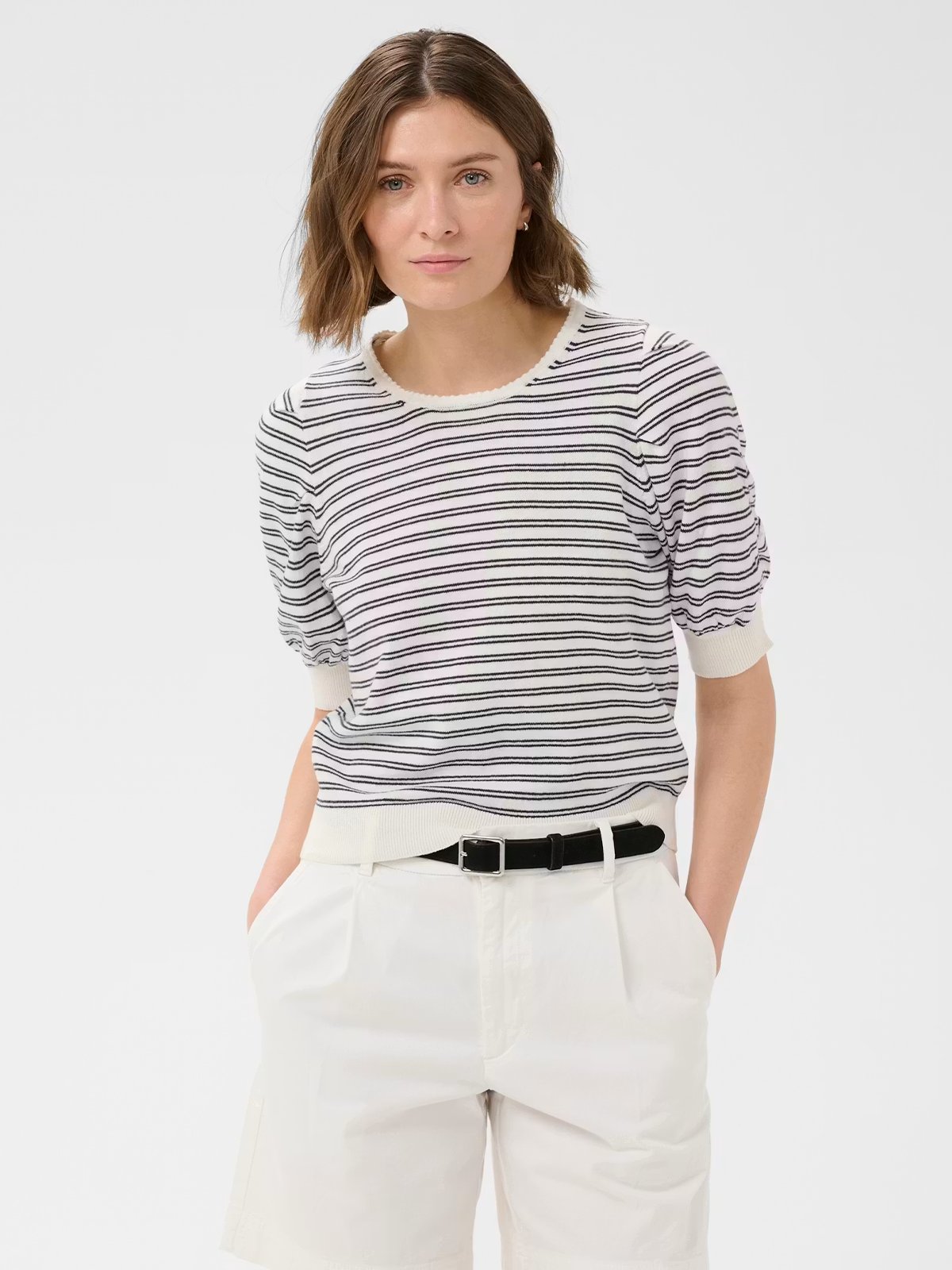Part Two Varaian PW Pullover After Midnight Stripe / Blue