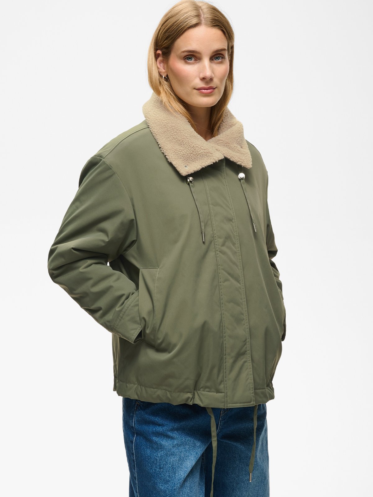 Part Two Cathia Outerwear Beetel Green
