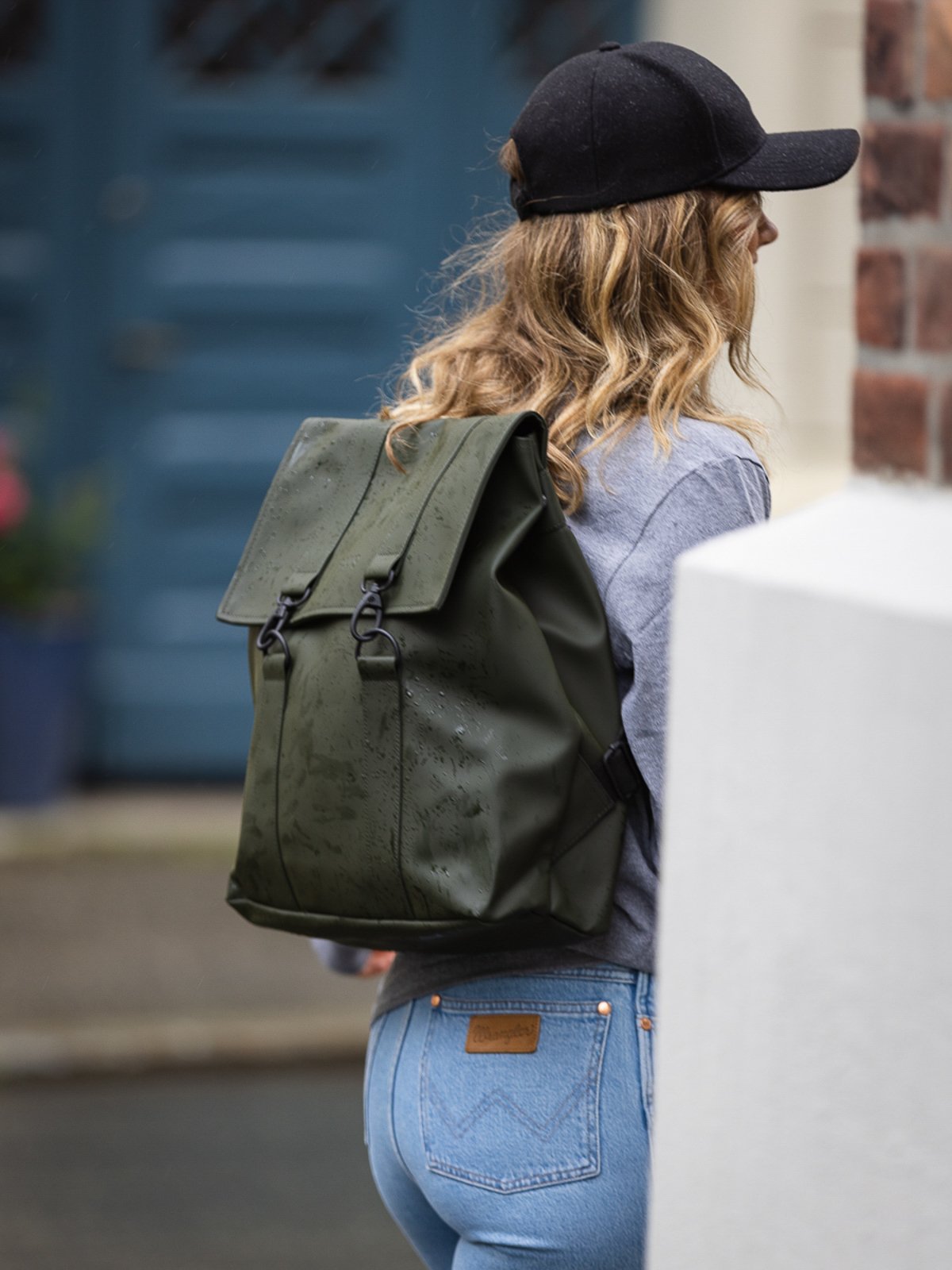 Rains Messenger Bag Green