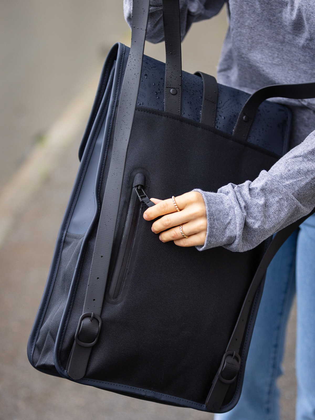 Rains Backpack Navy