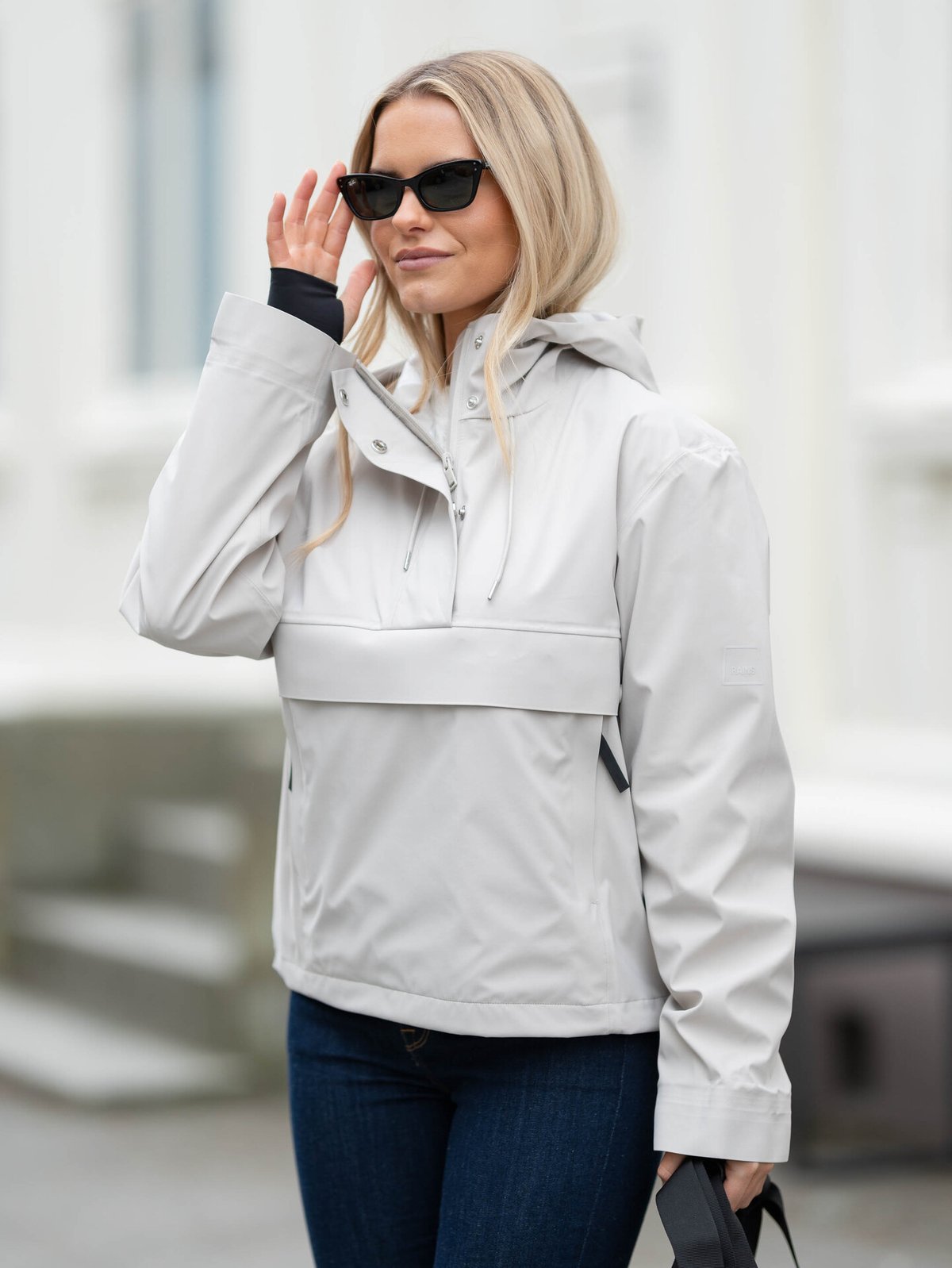 Rains Suva Hardshell Short Anorak Matrix