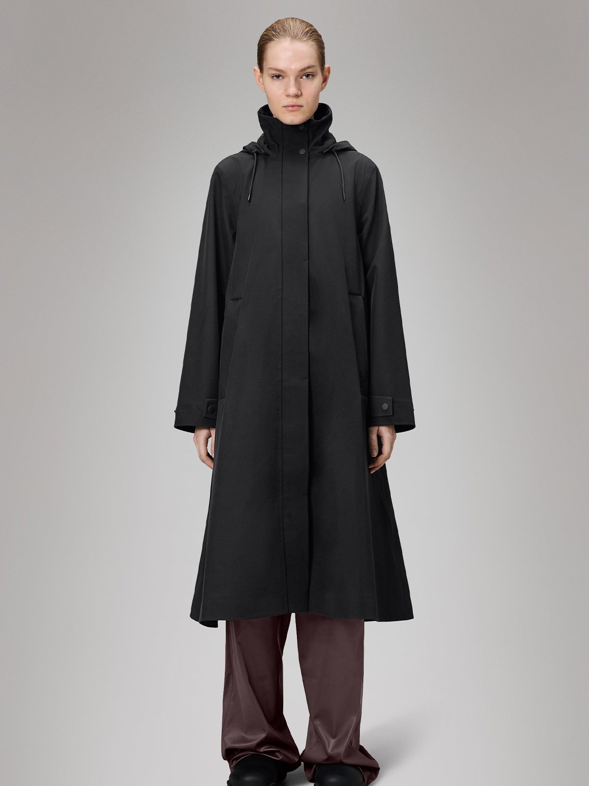 Rains Suva Vision Softshell A-Line Jacket Black