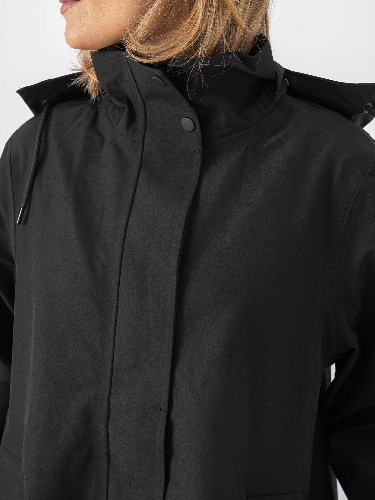 Rains Suva Vision Softshell A-Line Jacket Black