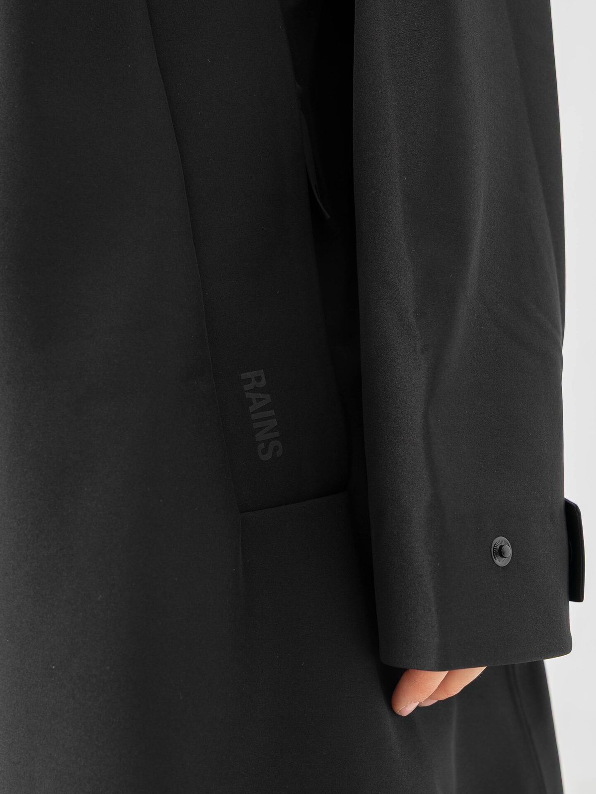 Rains Suva Vision Softshell A-Line Jacket Black